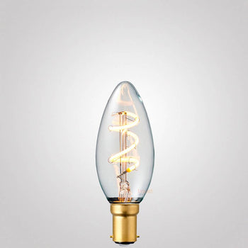 3W Vintage Candle Dimmable LED Bulbs 2200K