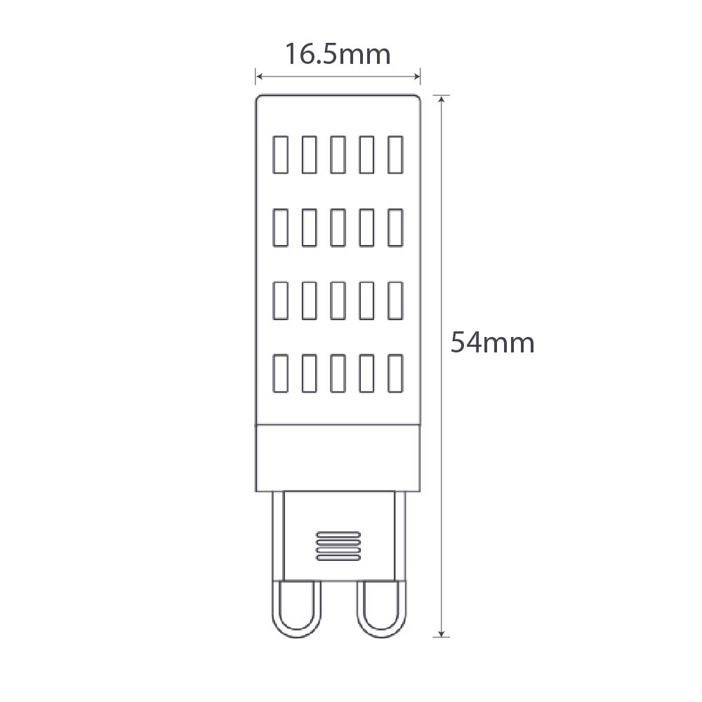 2W/3W/5W G9 Dimmable LED Bulbs