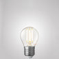 4W Fancy Round Dimmable LED Bulbs 2700K/3000K/4000K