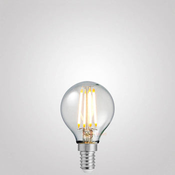4W Fancy Round Dimmable LED Bulbs 2700K/3000K/4000K