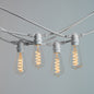 10m White Festoon String Lights with 10 Bulb 240V